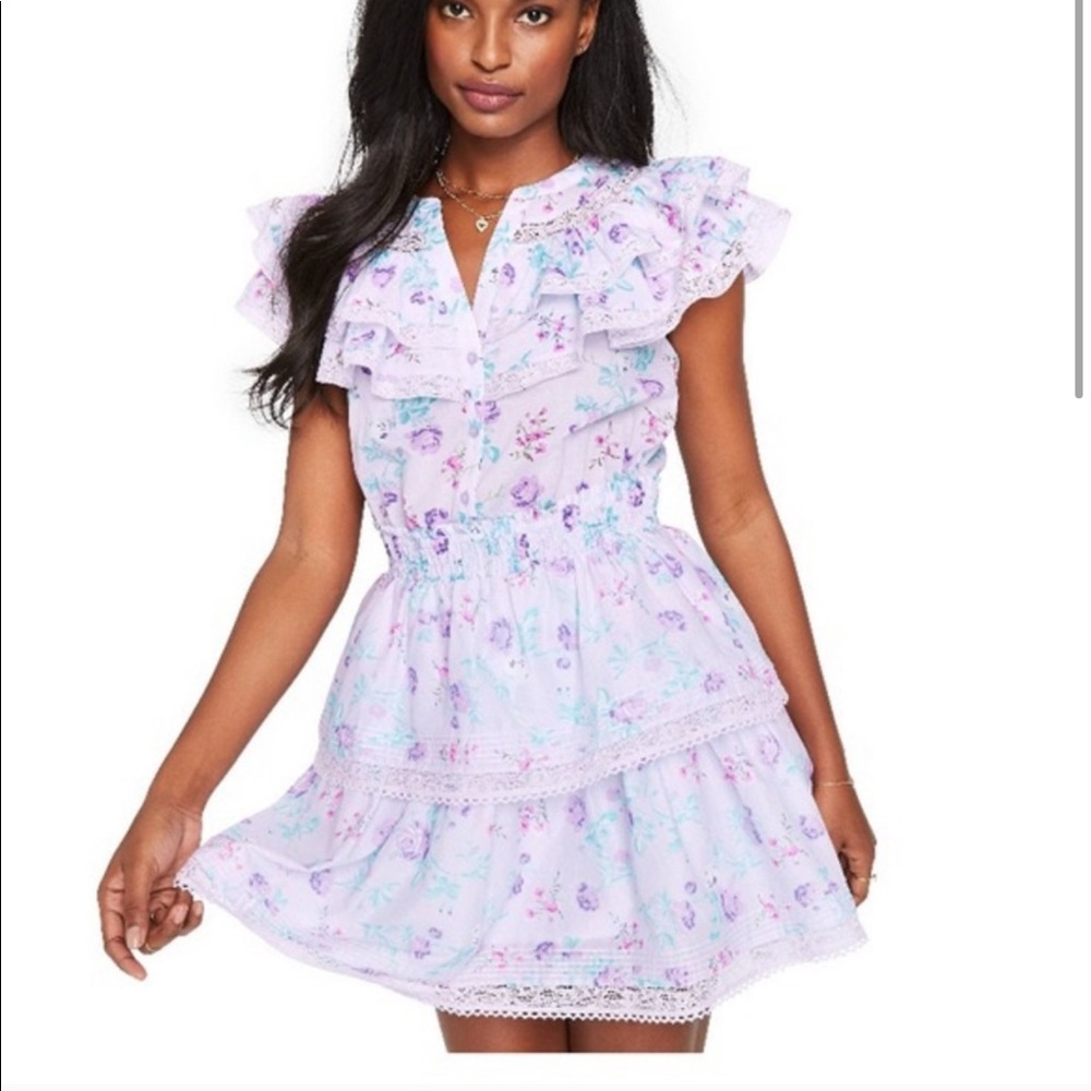 🌟NWT LoveShackFancy x Target Lou Double Ruffle